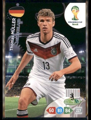 2014 Panini Adrenalyn XL FIFA World Cup Brazil Thomas Muller Thomas Müller