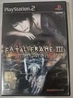 Fatal Frame III: The Tormented PlayStation 2 Tecmo NTSC-U/C Manual Horror