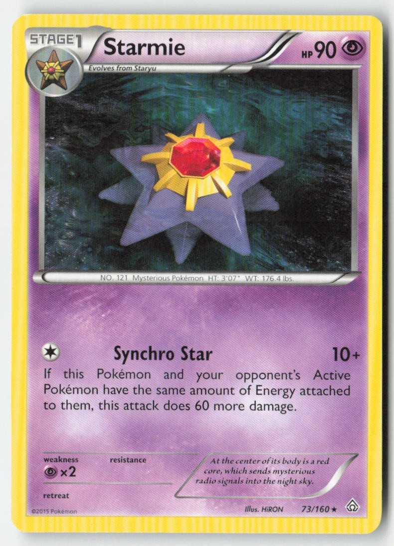 Starmie 73/160 Rare MP Regular - Primal Clash
