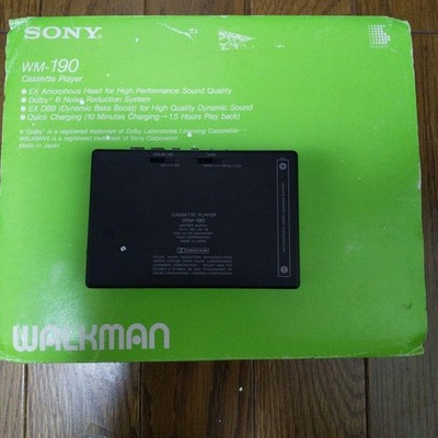 JUNK] Coca-Cola SONY Cassette Walkman WM-190 - For Parts or Repair