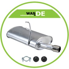 Endschalldämpfer Auspuff Peugeot 206/206CC 2.0 1999-2007 Endtopf + Anbausatz