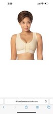 Marena comfort wear post surgery compression bra Size Large