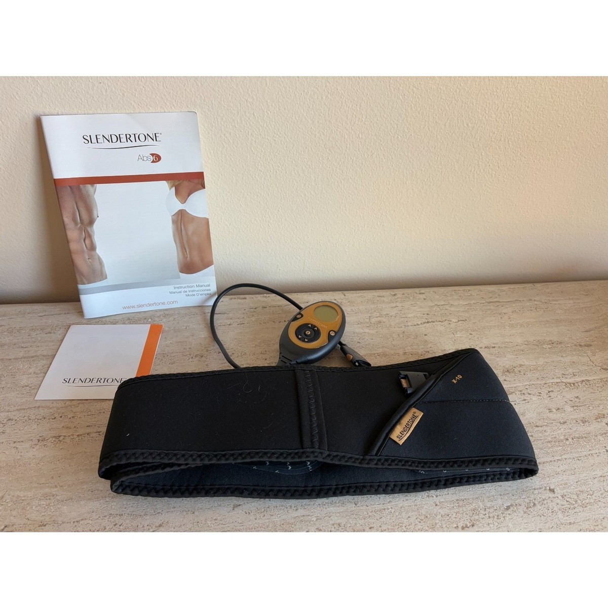 Slendertone Abs Belt オレンジと黒 Slendertone Abs 6 Belt | eBay