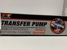 Fluid Transfer Pump Battery Powered Operated Gas Oil Water Liquid Siphon 2.6 GPM