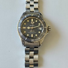 PAUL PICOT "PAUL MARINER"-QUARTZ-MARK 1-ACCIAIO-BLU DIAL-SUB 200M-BRACCIALATO