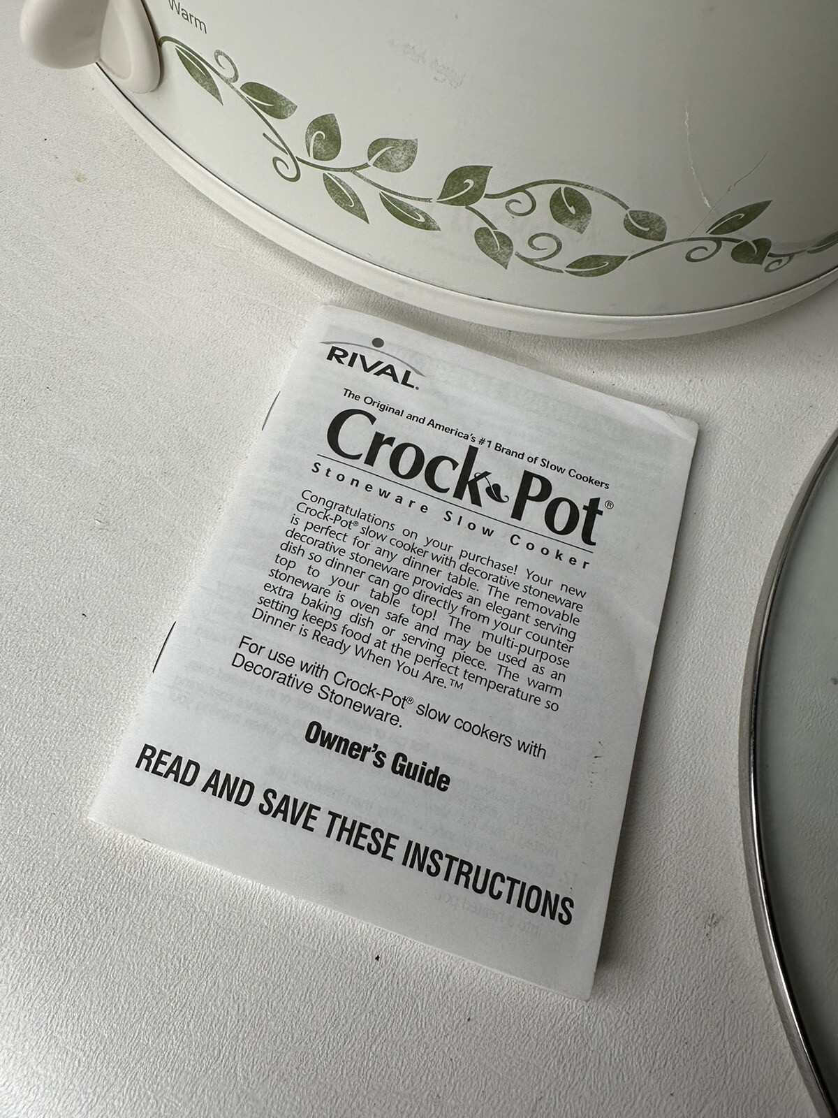 Rival SCE500 Slow Cooker Crock Pot eBay