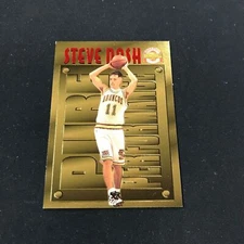 1996-97 Autographed Basketball STEVE NASH Pure Performance Phoenix Suns *JY29