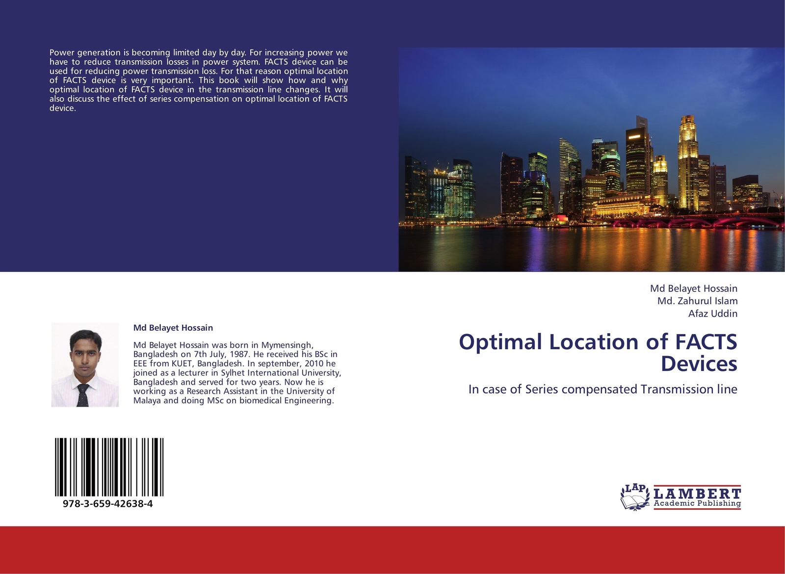 Thumbnail - Md Belayet Hossain (u. A.) | Optimal Location Of Facts Devices |