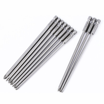 1-10pc Phillips screwdriver bits length 50/75/100/120/150/200mm PH00 PH0 PH1 PH2