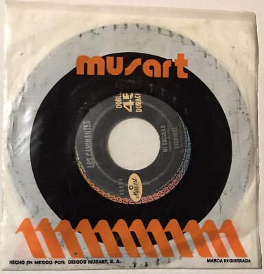 LOS CAMINANTES/Musart/CAT# 45094/Double 45/PAJARO AZUL:BESO ASESINO/Pre-owned