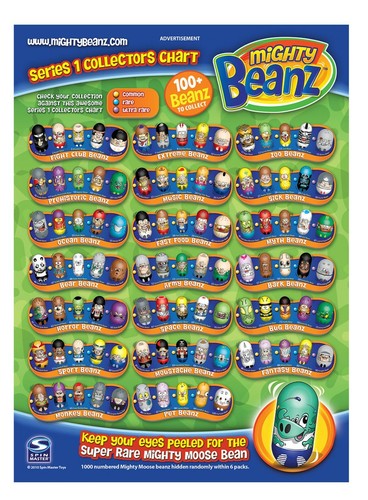 Moose Mighty Beanz Series 1 10 Choose Your Beanz To Complete Your Collection Ebay