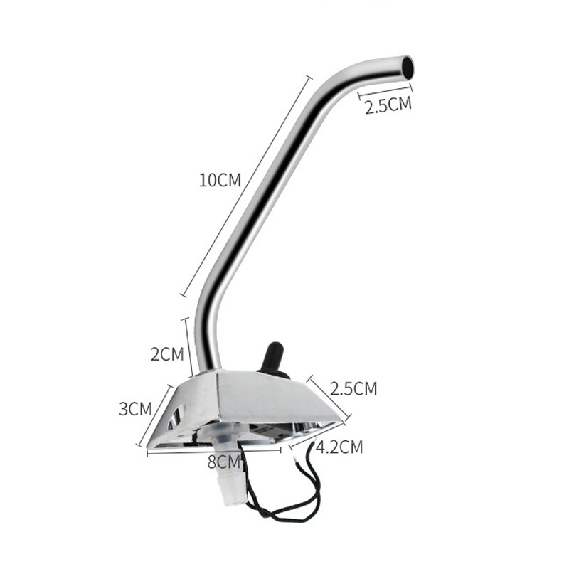 Kitchen Tall Spout Stainless Faucet Hand Pump Replacement For RV Camper