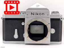 ⏯️🗻[Excellent+] Nikon F Eye Level Silver 35mm SLR Film Camera Body from JAPAN