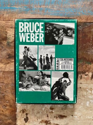 Bruce Weber（ブルース・ウェーバー)ポストカードセット BRUCE WEBER - 1990 fotofolio Boxed POSTCARD SET Near mint from