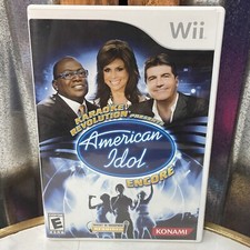 Karaoke Revolution Presents: AMERICAN IDOL ENCORE Nintendo Wii NO MANUAL