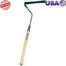 38" Steel Double Edge Grass Shear Serrated Coated Hardwood Handle Ames Trimmer