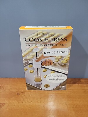 Kuhn Rikon La Patisserie Cookie Press 14 Discs- Missing Cake Tips