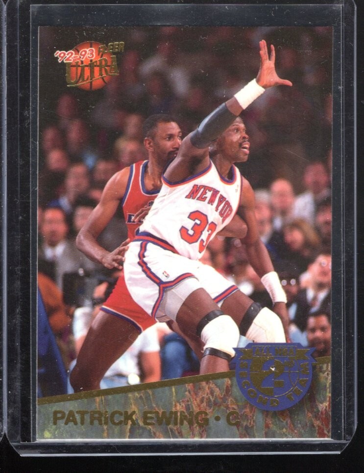 1992 Fleer Ultra All-NBA #8 Patrick Ewing NM-MT,  Free Shipping 