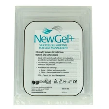 NewGel+ Advanced Clear Silicone Scar Treatment Sheets 1 x 3" - 2 pcs/Pack