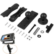 1.5" Aluminum Fish Finder Mount for Garmin, Lowrance, Humminbird 360 Rotation