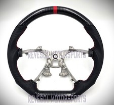 for 2007-2013 GMC Sierra Yukon Denali  Hydro Carbon Fiber Leather Steering Wheel