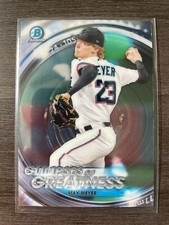 2021 Bowman Chrome Max Meyer Glimpses of Greatness Chrome Insert