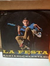 ADRIANO CELENTANO "  LA FESTA / RINGO "-disco 45 giri CLAN ACC 24027