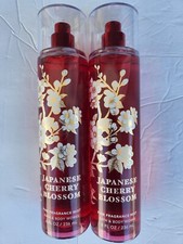 2 PACK BATH  BODY WORKS JAPANESE CHERRY BLOSSOM FINE FRAGRANCE MIST 8 FL OZ EAC
