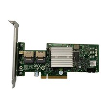 Lot of 2x Dell H200 PCI-e SAS RAID Controller 6Gbps 47MCV 047MCV