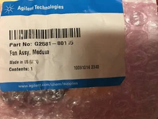 Fan assembly, Medusa, used with TOF 62XX and Q-TOF 65XX series -G2581-80145 (B3)