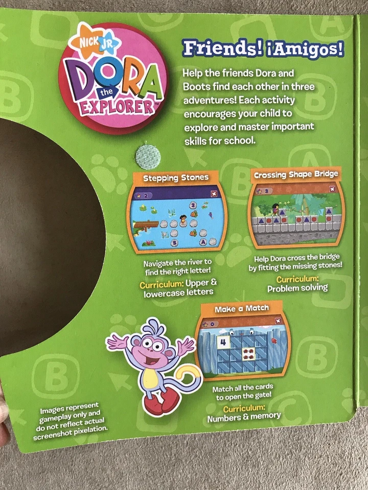 Leap Frog Dora Explorer Spanish Friends Amigos Age 3-6 - Image 2 of 4