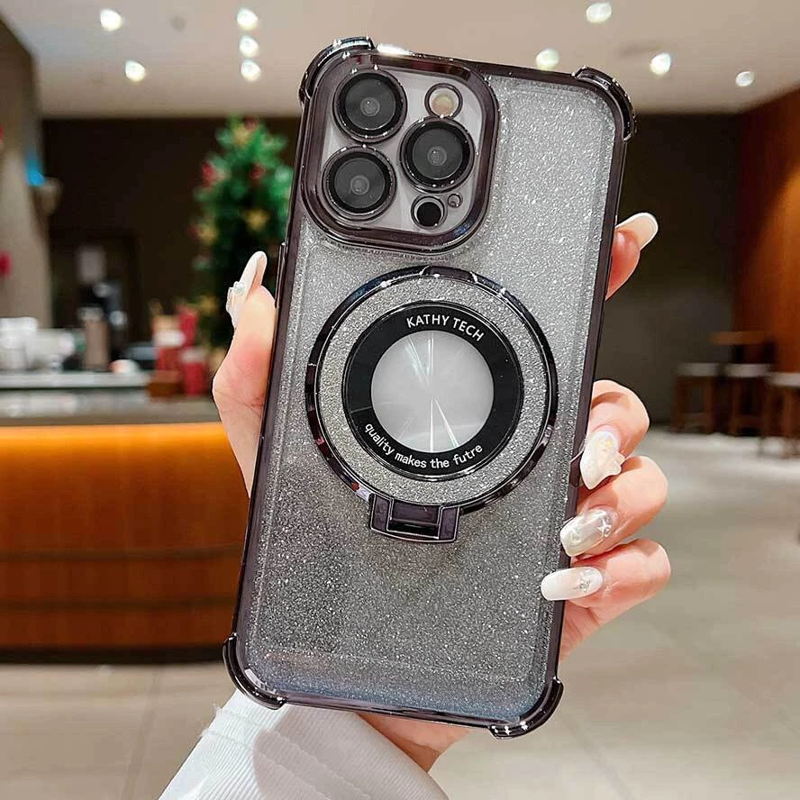 Shockproof Magnetic Stand Phone Case for iPhone 11 12 13 14 15 Pro Max