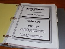 Bendix King ART 2000 Radar Maintenance Manual
