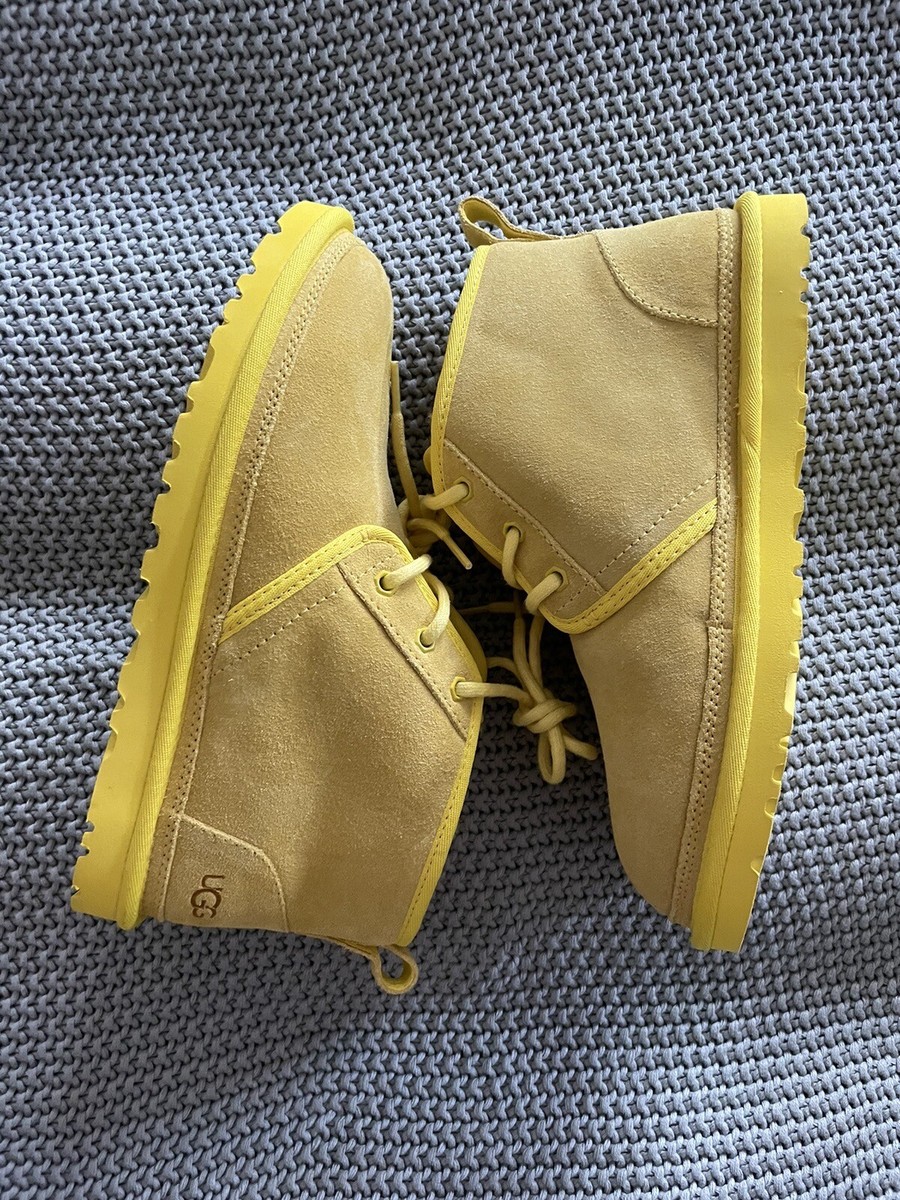UGG Women's Size 8 Neumel Boot in Canary Yellow 1094269 | eBay