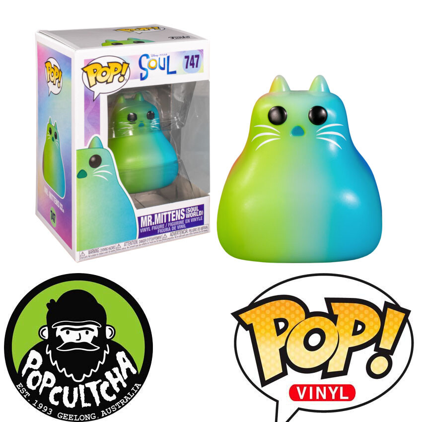 Soul (2020) - Soul Mr. Mittens Pop! Vinyl Figure &Quot;New&Quot;