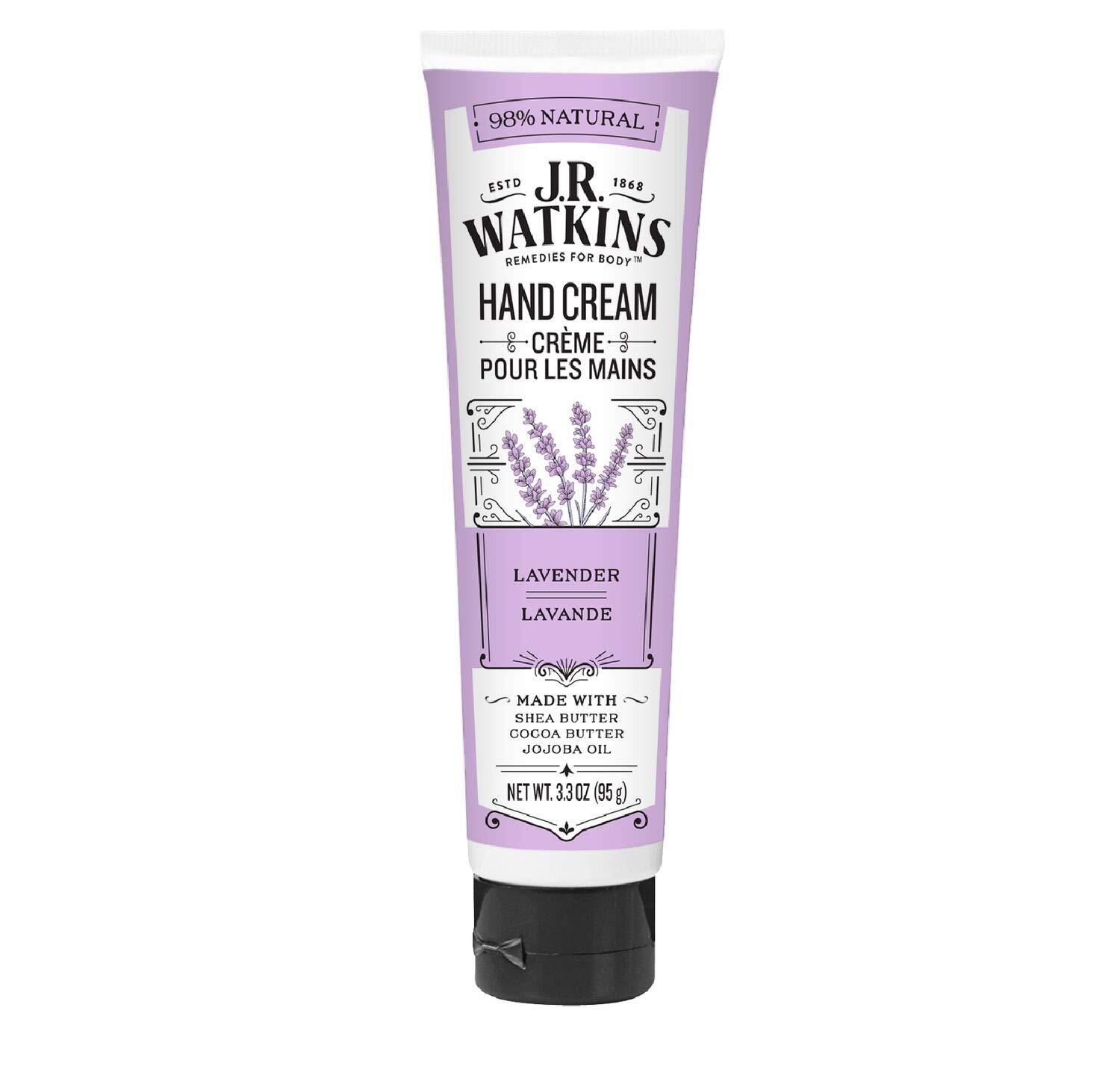 J.R. Watkins Natural Moisturizing Hand Cream, Hydrating Hand Moisturizer with S