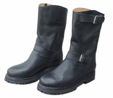 Engineer boots made by Noble House Leder Schuhe worker Biker Stiefel schwarz NEU