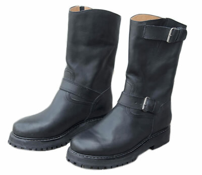 Engineer boots made by Noble House Leder Schuhe worker Biker Stiefel schwarz NEU