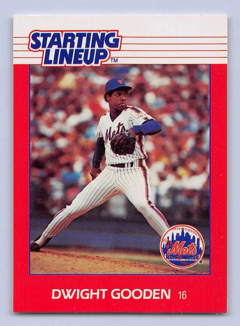 1988 DWIGHT GOODEN - Kenner Starting Lineup Card - NEW YORK METS | eBay