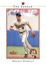 CAL RIPKEN JR. 2001 FLEER CAREER HIGHLIGHTS THE STREAK NEARLY PERFECT #16 bb34