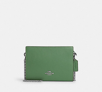 Coach CR238 Pebbled Leather Slim Crossbody Handbag Clutch Coach CR238 Pebbled Leather Slim Crossbody Handbag Clutch