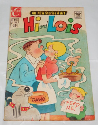 HI AND LOIS # 11 (CHARLTON) (1971) DOT - DITTO - TRIXIE