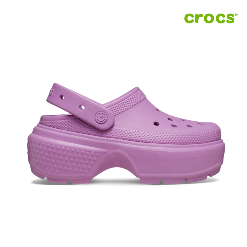 Lua(՞ ܸ. ̫ .ܸ՞) NEW CROCS Stomp Clog 209347 Bubble Light Purple | eBay