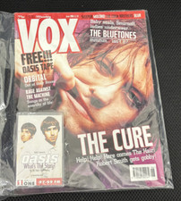 Vox Magazine UK - Juin 1996 - The Cure Cover avec cassette promo Oasis