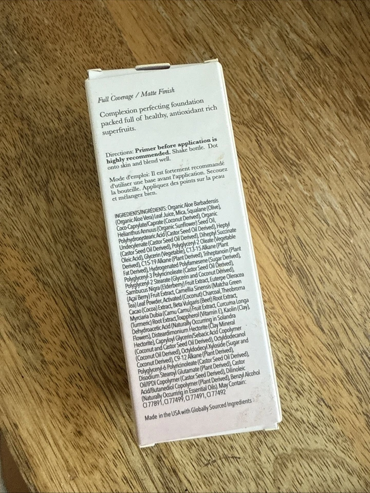 100% Pure Fruit Pigmented Healthy Foundation Full Coverage Sand 1 fl oz 30ml - Image 3 of 4