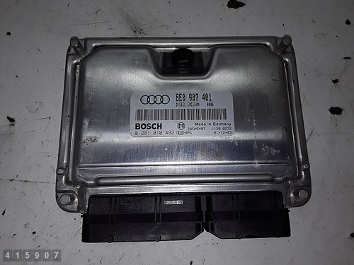 Audi A4 Steuergerät 2500TDI 8E0907401 0281010492 Bj 2002