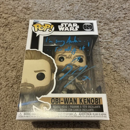 Funk Pop 629 Obi Wan Kenobi SWAU Authentication Star Wars