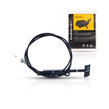 For Ford Mustang 1994-2004 Hood Release Cable Black Plasticmetal Whandle