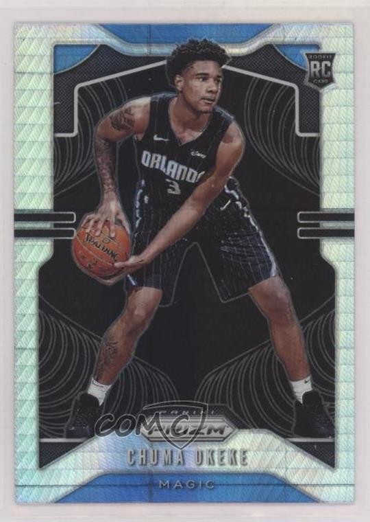 2019-20 Panini Prizm Rookie Hyper Prizm Chuma Okeke #262 0d6s