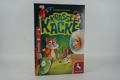 Pegasus 18320G -Krasse Kacke, Kartenspiel, 2-6 Spieler, ab 6 Jahren (DE-Ausgabe)
